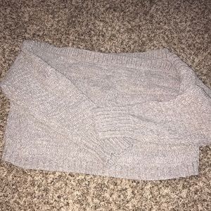 Off the shoulder sweater